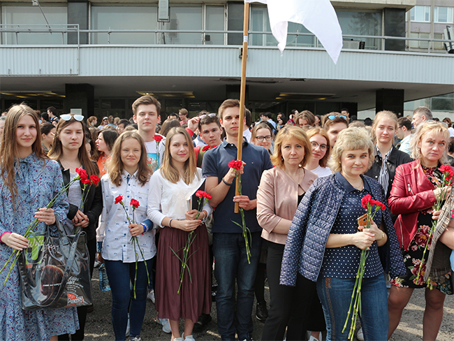 Митинг ко Дню Победы